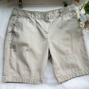 LOFT Khaki Original Shorts